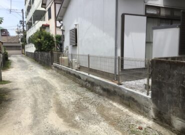 フェンス取付工事