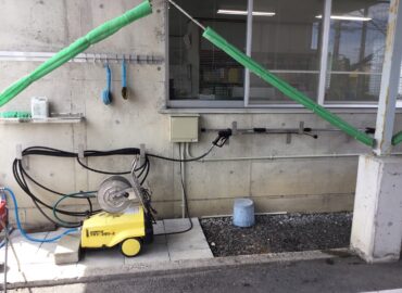 ステンレス用具掛け