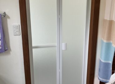 浴室折戸交換工事