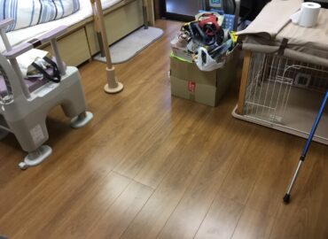 フロア重ね張り工事