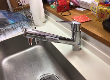 キッチン水栓交換工事